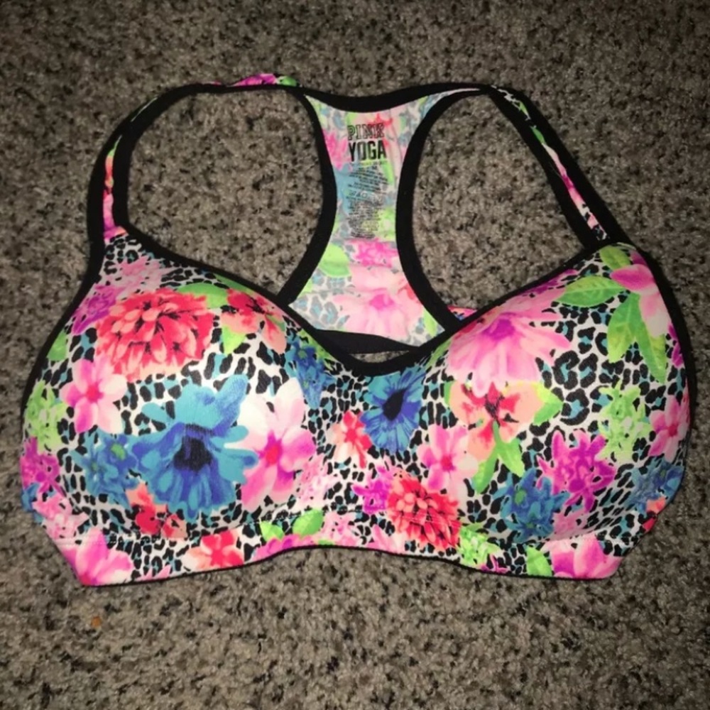 Victoria’s Secret PINK Racerback Yoga sports bra